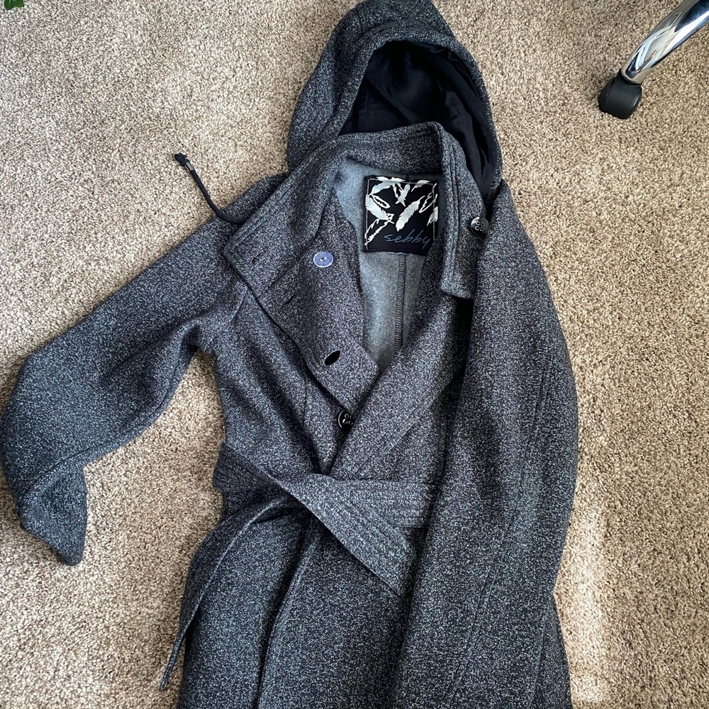 Small Warm Winter Coat w Hood